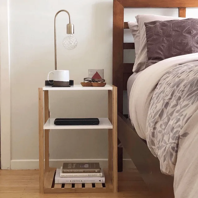 STNDRD. bamboo nightstand