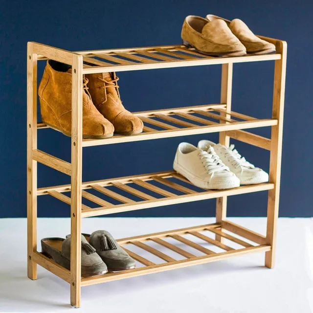 STNDRD. bamboo shoe rack